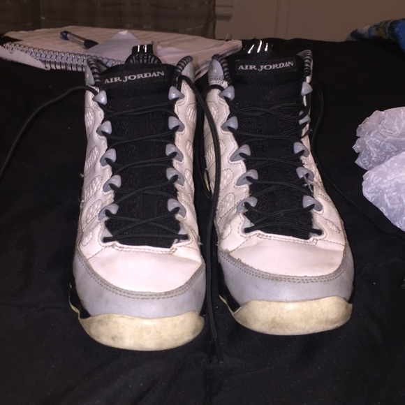 Jordan 9 Retro Barons SZ 5.5Y - Picture 2 of 6